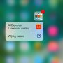 Is dit ook nieuw in iOS 10? 3D Touch op een map om te zien welke apps nieuwe notificaties hebben.