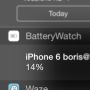 Just got a very convenient notifications that my Apple Watch battery is almost empty. 
Unfortunately I don't own an Apple Watch.