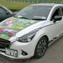 【第10回ひめたま痛車祭り】新型デミオの痛車ｷﾀ━━ヽ(ﾟ∀ﾟ )ﾉ━━!!