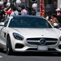 【蔵の街サマーフェスタ2016】イベントで止まってるのは何度も見ているメルセデスAMG GTだけど走ってる姿はこれまた初見 