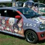 【第11回館林痛車ミーティング】先日の大洗に引き続きまたしても遠征していらっしゃったはいふり公式痛車 このフットワークの軽さは嫌いじゃないｗ 