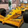 【オール ホンダF1マシン特別展示】こちらは1988年仕様のロータス・ホンダT100 T99と2台連なって展示されています 