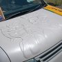 【ひめたま痛車祭2017】ボンネットのエンボス加工すげぇな 