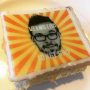 Ik trakteerde vandaag op deze mini tompouces. De helft met de tekst "Veenstra Ouwe Lul" was het snelst op.