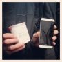 HTC deelt chips uit in New York en laat de HTC One zien aan de wachtenden #samsungS4