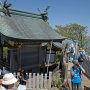 【筑波山】女体山頂上にｷﾀ━━ヽ(ﾟ∀ﾟ )ﾉ━━!! 一気に視界が開けます  