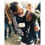 Na onze 5-1 overwinning een knuffel van de liefste en luidruchtigste toeschouwer #neefjeThijn