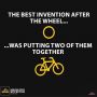 True that >> 1 wheel, 2 wheels 
#bike #cycling