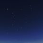 北斗七星の柄杓(?)を通過ちうのISS(ちっと暗いけど)、さきほど20:17〜20:24