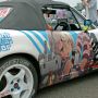 【第10回ひめたま痛車祭り】さっき施工中だったユーノスも完成！