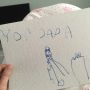 Papa in de studio, door Nathan (4)