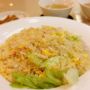 お蕎麦を食べに出かけて何故かチャハーンを食ってる！おいしー！o(^▽^)o