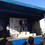 van der Breggen takes the stage and yellow. #RaboLiv