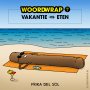 Woordwrap: Vakantie vs Eten
