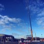Going up today: 55 meters 
#ziezuid #dinnerinthesky #tafelopzuid