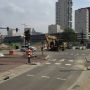 @BDStadsgezicht Ongeluk met 2 auto's en een graafmachine op de Gasthuisring. Is al tijdje chaos daar.  