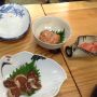 いかわた醤油漬け、塩たらこ、塩から