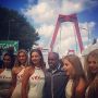 2 icons from #rotterdam @martina200m & the Willemsbrug #cityracing