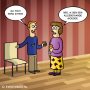 Alleenstaande moeder. #cartoon 