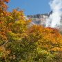 【茶臼岳の紅葉】真っ赤に染まる登山道 