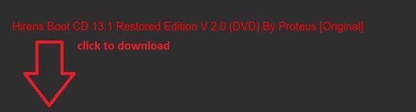 Hiren Boot Cd 13.1 Iso