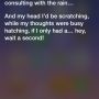 Siri zingt voor me. Ik moet uit bed.