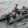 【FleetWeek 横須賀艦艇公開】そして港内は海自の爆発物処理班が周遊しているというｗ