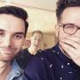 Ik wilde @domien op de foto zetten want like-kanon. En toen ging @tjitseleemhuis photobomben.