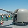 【艦艇公開in大洗】船首には62口径76mm単装速射砲が装備されています デカすぎてフレームに入らんｗ