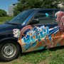 【第11回館林痛車ミーティング】正直アニメは微妙な出来だったと思うが痛車界隈では徐々に勢力を伸ばしつつあるようだ → はいふり 