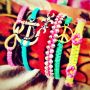 Nieuwe verslaving...armbandjes freubelen!! Inmiddels een pols vol and I love them!! 