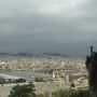 Uitzicht vanuit het Museu National d'art de Catalunya