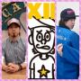 ８年前にもキャップをプレゼントしたんですがそれを去年までかぶってくれてました。すごくない！？今知った。そして右が最近プレゼントしたキャップ。ここ最近LIVEへ行くときも、メディア出演するときもかぶってくれてる(´;ω;｀)泣ける。死ねる。