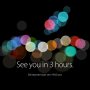 See you in 3 hours.

#Apple #iPhone7

