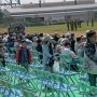 【下志津駐屯地創設62周年記念行事】会場のかなりの部分を占めるOBの方用招待席 しかしガラガラだったｗｗｗｗｗ 今回はこの後が撮影場所