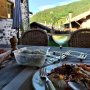 In Les Allues eten van de en'K