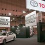【AUTOMOBILE COUNCIL 2016】お隣のトヨタブース カローラの歴史を紹介する展示となっていました 
