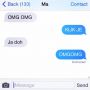 SMS'en met mijn moeder, die ook Apple fanboy is... #OMG