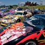【第8回ひめたま痛車祭】同イベント過去最大規模となった痛車の群れ エントリー台数は300台+αとの事ですがそろそろ会場の広さがネックになってくるレベル...ｗ #ひめたま