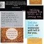Be true to your own highest convictions. The beauty of religious mania is that it has the power to explain everything. Once God (or Satan) is accepted as the first cause of everything which happens in
