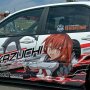 【第11回ひめたま痛車祭】雷ちゃんはランエボに乗っておられた 