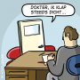 Bij de psychiater. #cartoons
