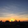 Sunset over Rotterdam