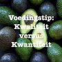 Vaak worden deze dingen tegenover elkaar gezet terwijl ze allebei uiterst belangrijk zijn voor je gezondheid en wellicht je afval- of aankomdoelen. 
Je moet een minimum hoeveelheid eiwitten, vetten, vitamines, mineralen en vezels binnen krijgen voor een goede gezondheid. Dit doe je door kwalitatieve producten te eten, maar als je teveel calorieën binnen krijgt hierdoor word je op den duur dik. En te dik zijn is ongezond. Daarom moet je ook rekening houden met de hoeveelheid (calorieën) die je binnen krijgt. 
#voedingstip #kwaliteit #kwantiteit @nurdin_pattipilohy