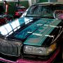 【オートジャンボリー2014】こちらはカーショップの展示コーナー ラッピングの施工業者みたいです しかしこの手の企業のデモカーは何で判で押したようにアメ車なんだろうｗ