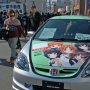【第20回大洗あんこう祭り】一般の方々も興味津々に痛車を眺める大洗の昼下がりｗ 