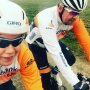 Losrijden in het prachtige drenthe. Morgen de 2e wedstrijd in de #UCIWWT @RondevDrenthe #giro #gsgcyclingwear