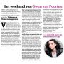 Ik had een leuk weekend en dat stond in het NRC Next.