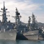 【YOKOSUKA軍港めぐり】左から護衛艦むらさめ、はたかぜ、ゆうぎり