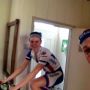 Duo rollersession with USA-champ in casa Slappendel! Welcome to Holland @Megangaurnier ! #welovethedutchweather...